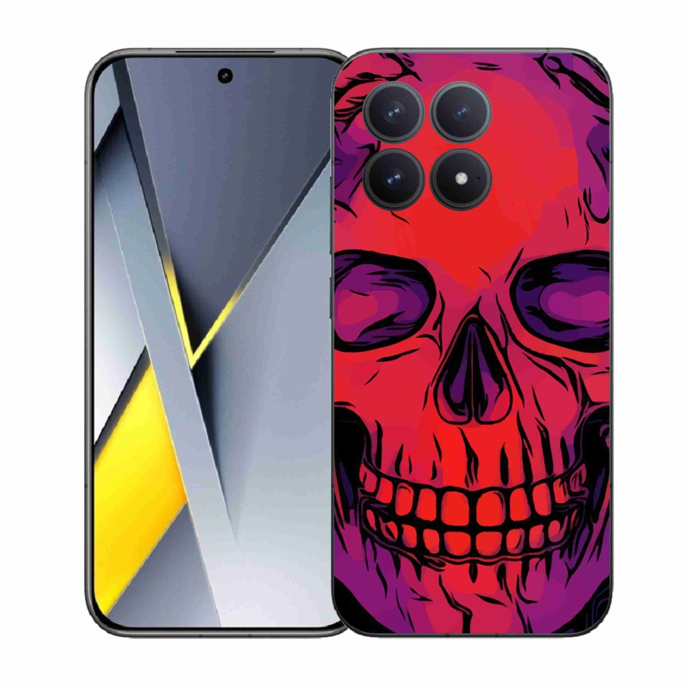 Gelový kryt mmCase na Xiaomi Poco F8 Pro - lebka