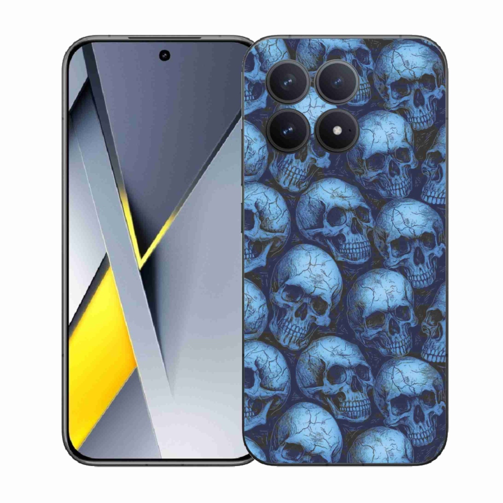 Gelový kryt mmCase na Xiaomi Poco F8 Pro - lebky