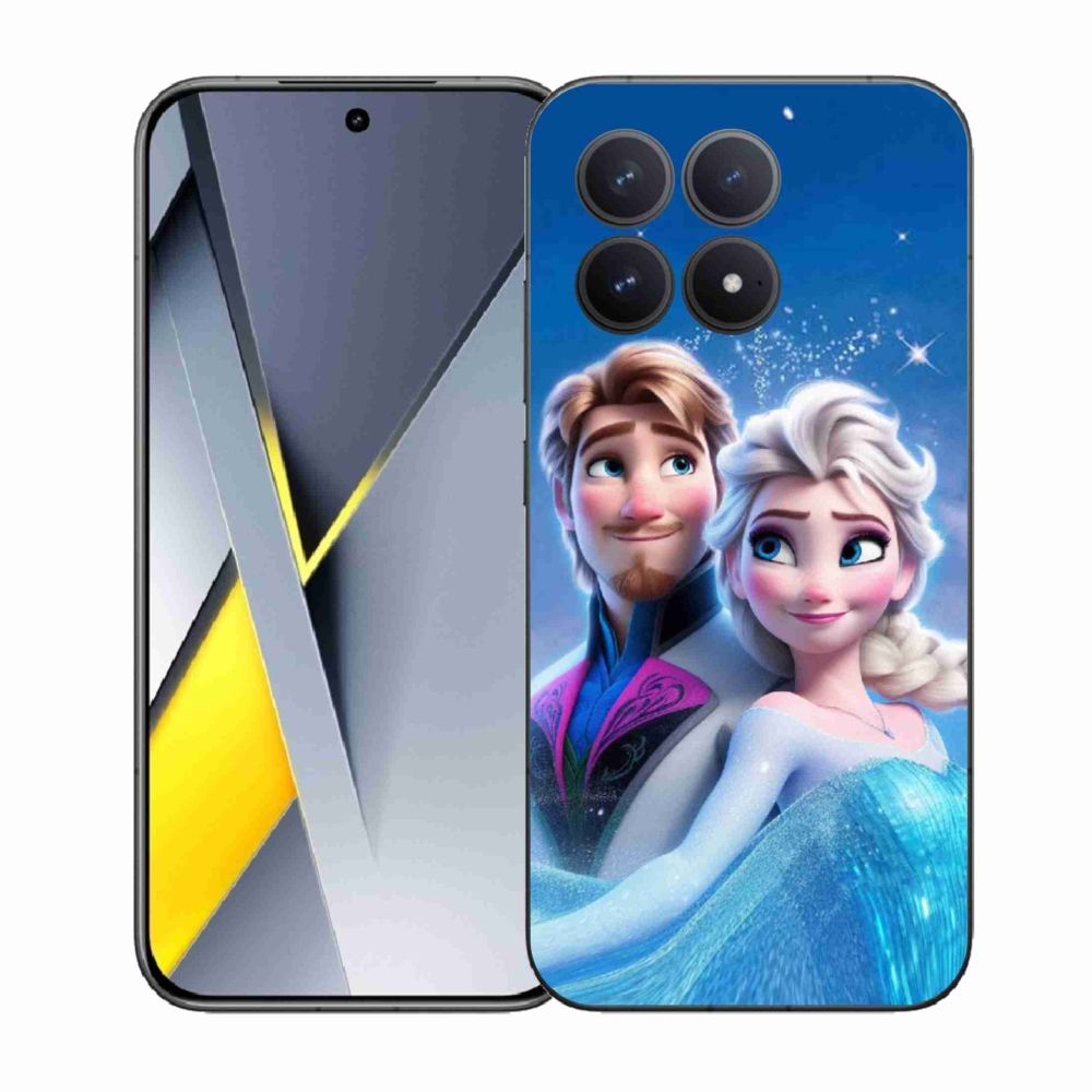 Gelový kryt mmCase na Xiaomi Poco F8 Pro - ledové království 1