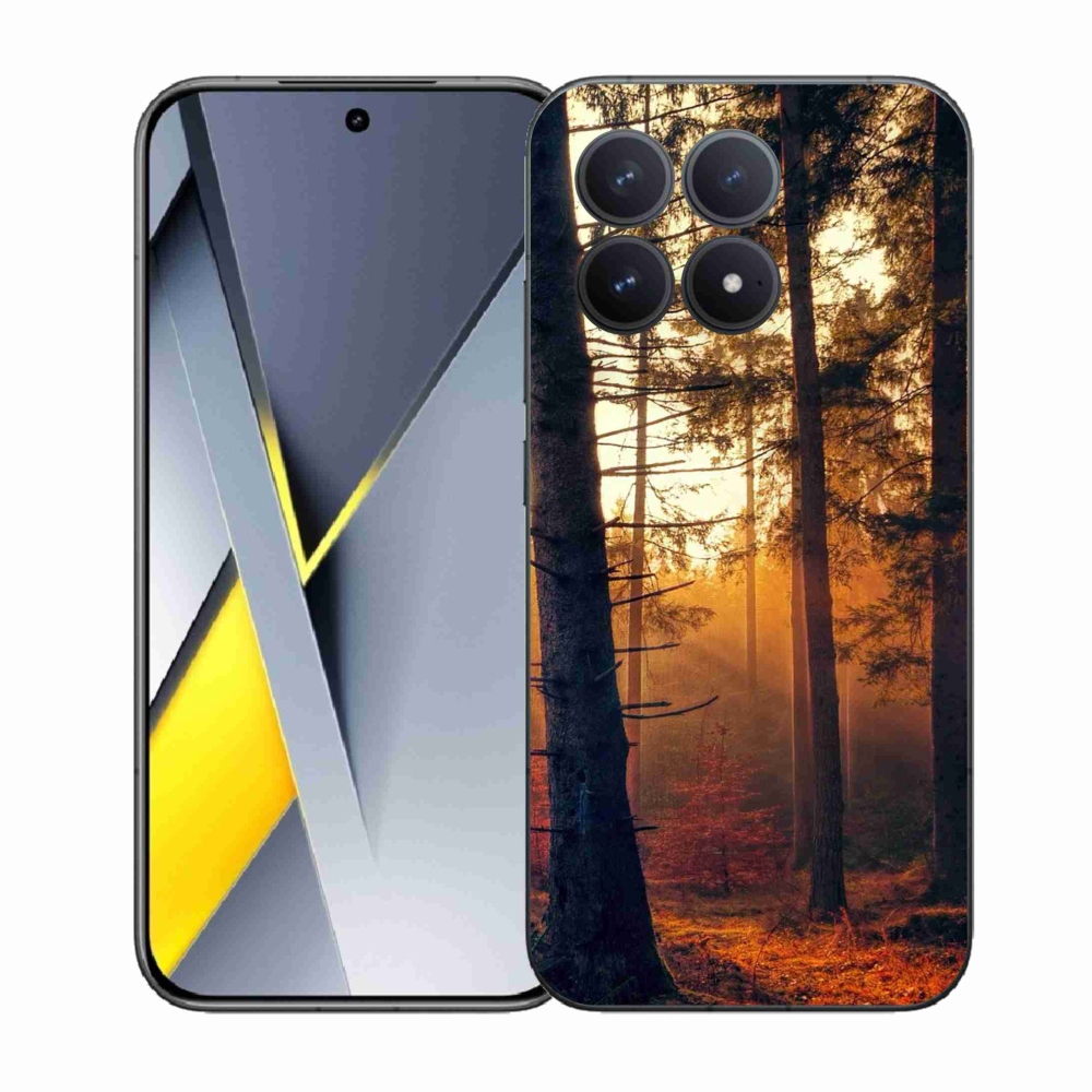 Gelový kryt mmCase na Xiaomi Poco F8 Pro - les