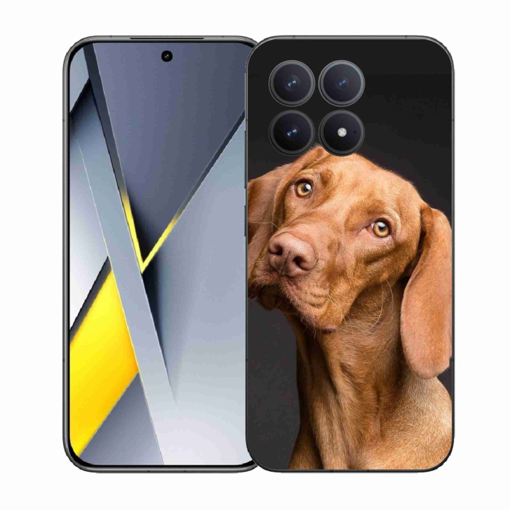 Gelový kryt mmCase na Xiaomi Poco F8 Pro - maďarský ohař