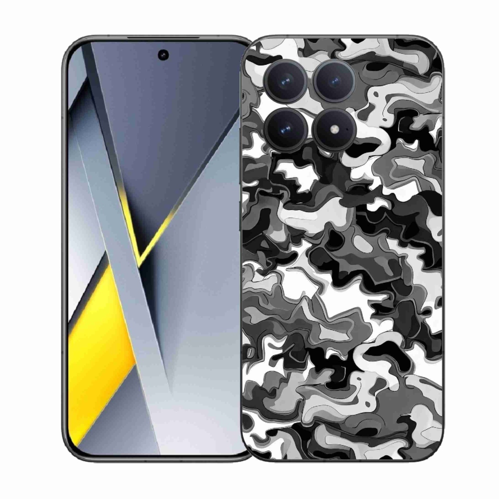 Gelový kryt mmCase na Xiaomi Poco F8 Pro - maskáčový vzor 3