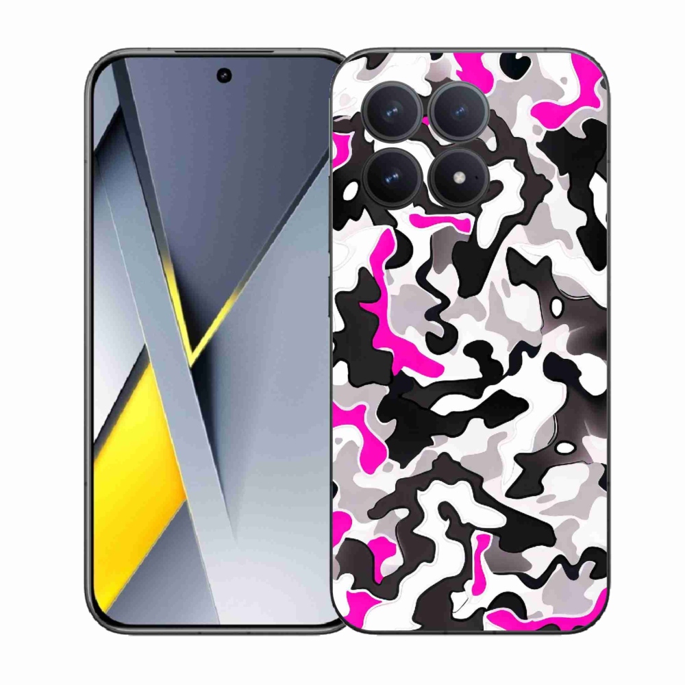 Gelový kryt mmCase na Xiaomi Poco F8 Pro - maskáčový vzor 5