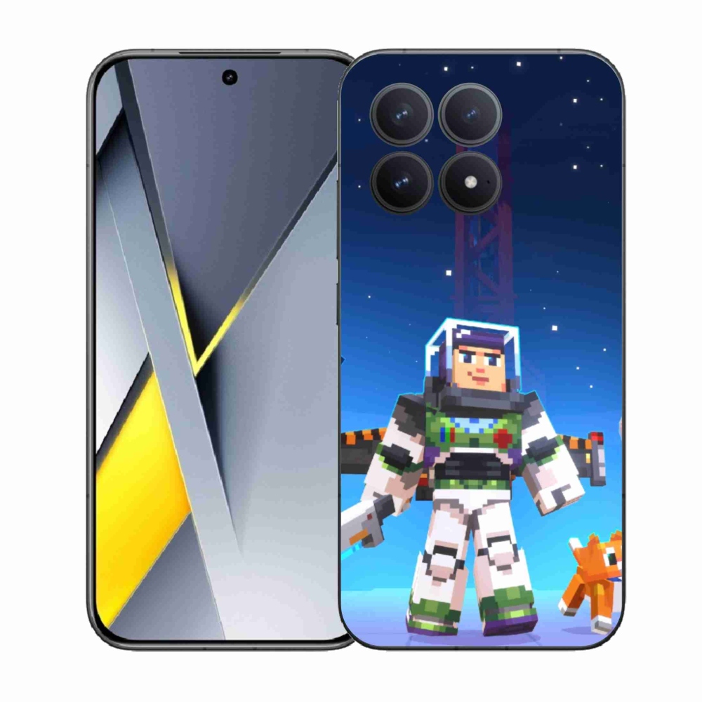 Gelový kryt mmCase na Xiaomi Poco F8 Pro - minecraft 2