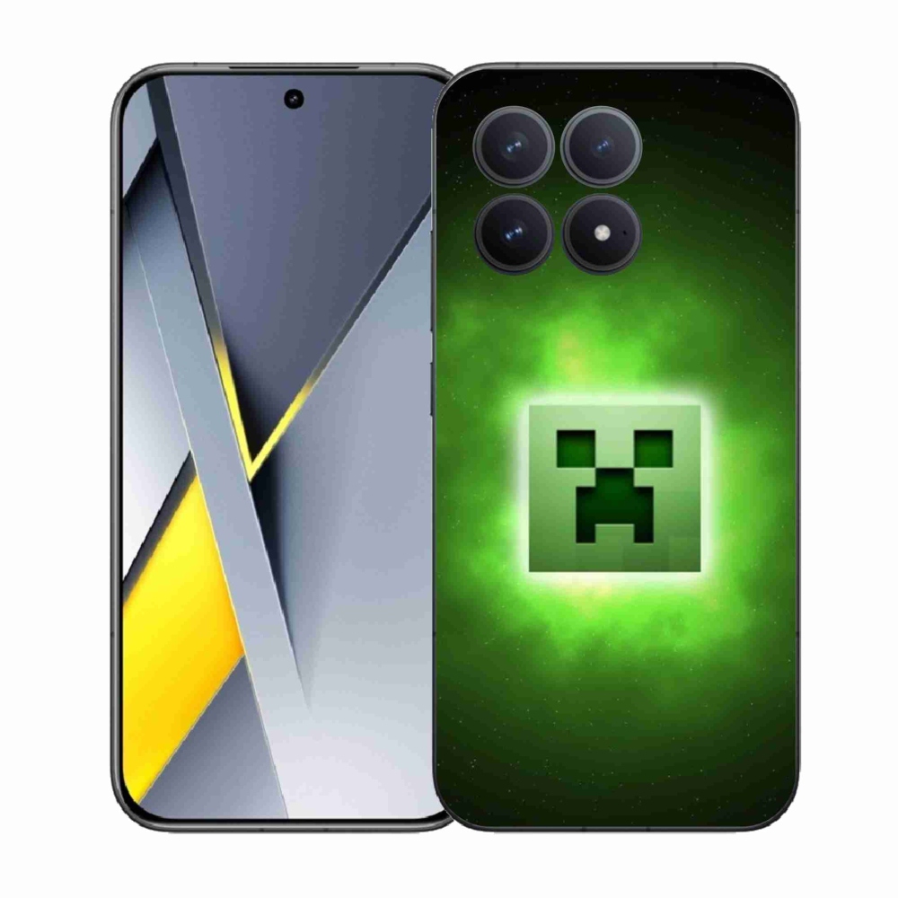 Gelový kryt mmCase na Xiaomi Poco F8 Pro - minecraft