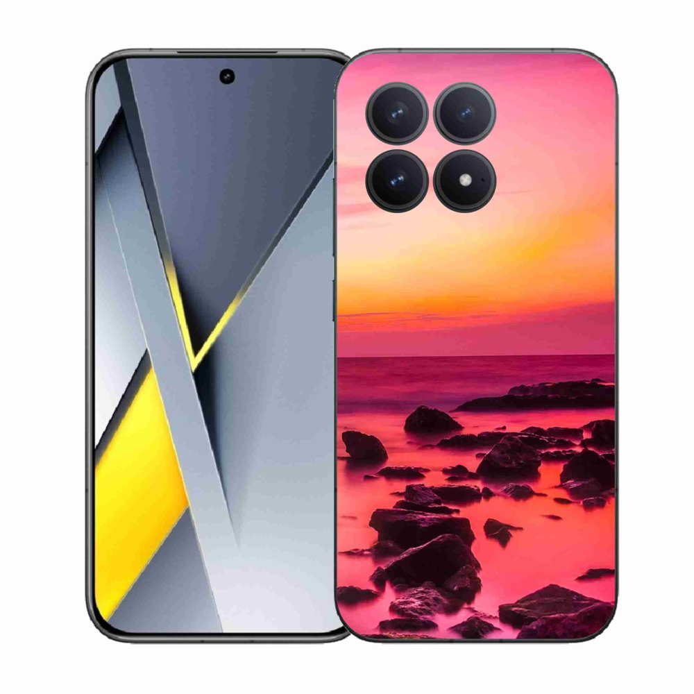 Gelový kryt mmCase na Xiaomi Poco F8 Pro - moře a záře