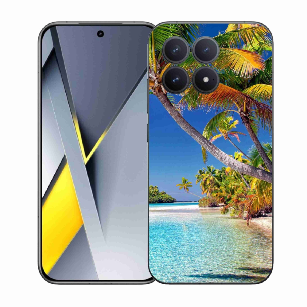 Gelový kryt mmCase na Xiaomi Poco F8 Pro - mořská pláž