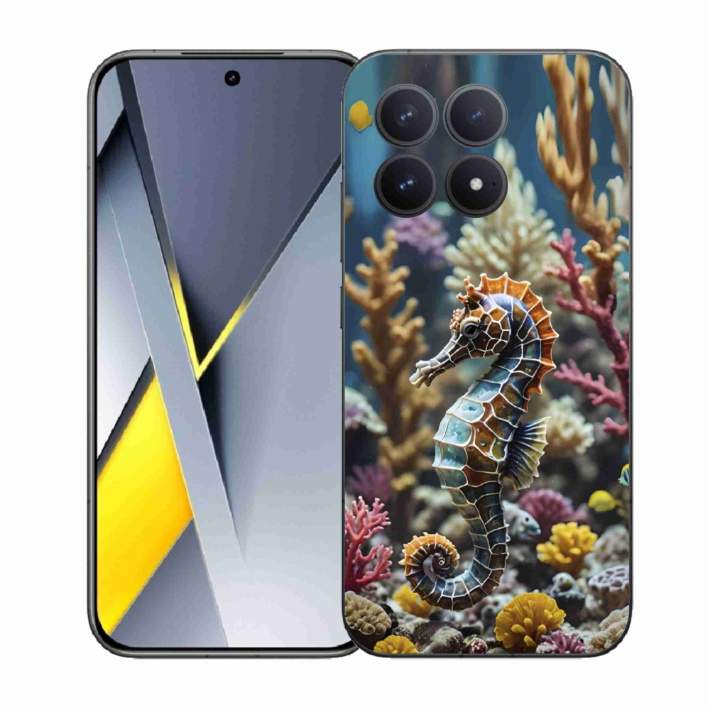 Gelový kryt mmCase na Xiaomi Poco F8 Pro - mořský koník 2