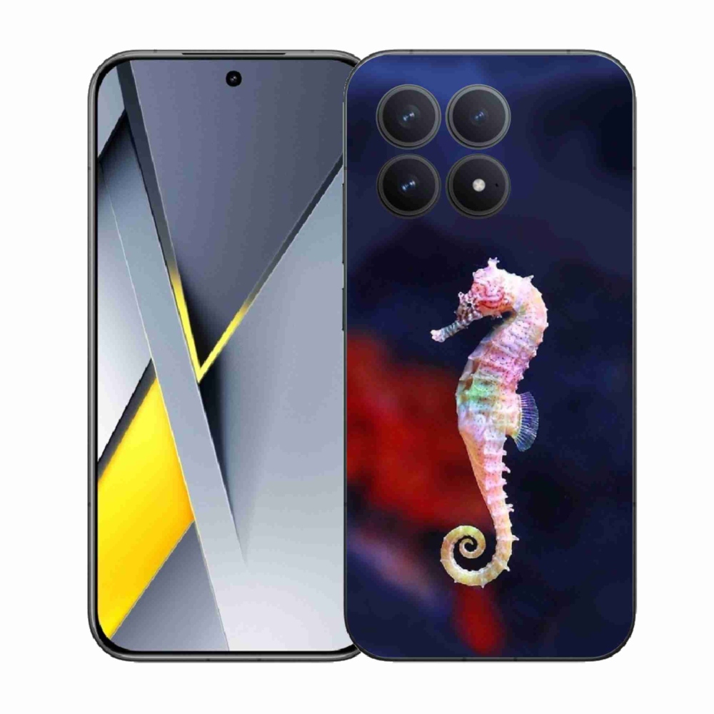 Gelový kryt mmCase na Xiaomi Poco F8 Pro - mořský koník