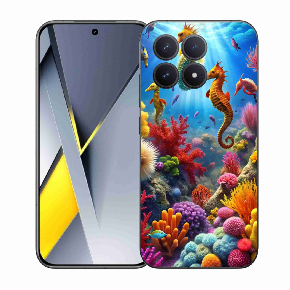 Gelový kryt mmCase na Xiaomi Poco F8 Pro - mořský svět 3