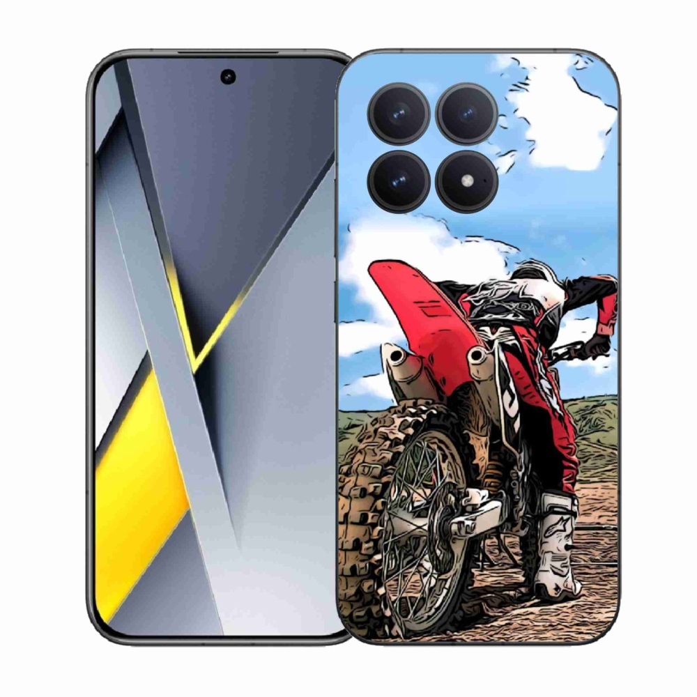 Gelový kryt mmCase na Xiaomi Poco F8 Pro - moto