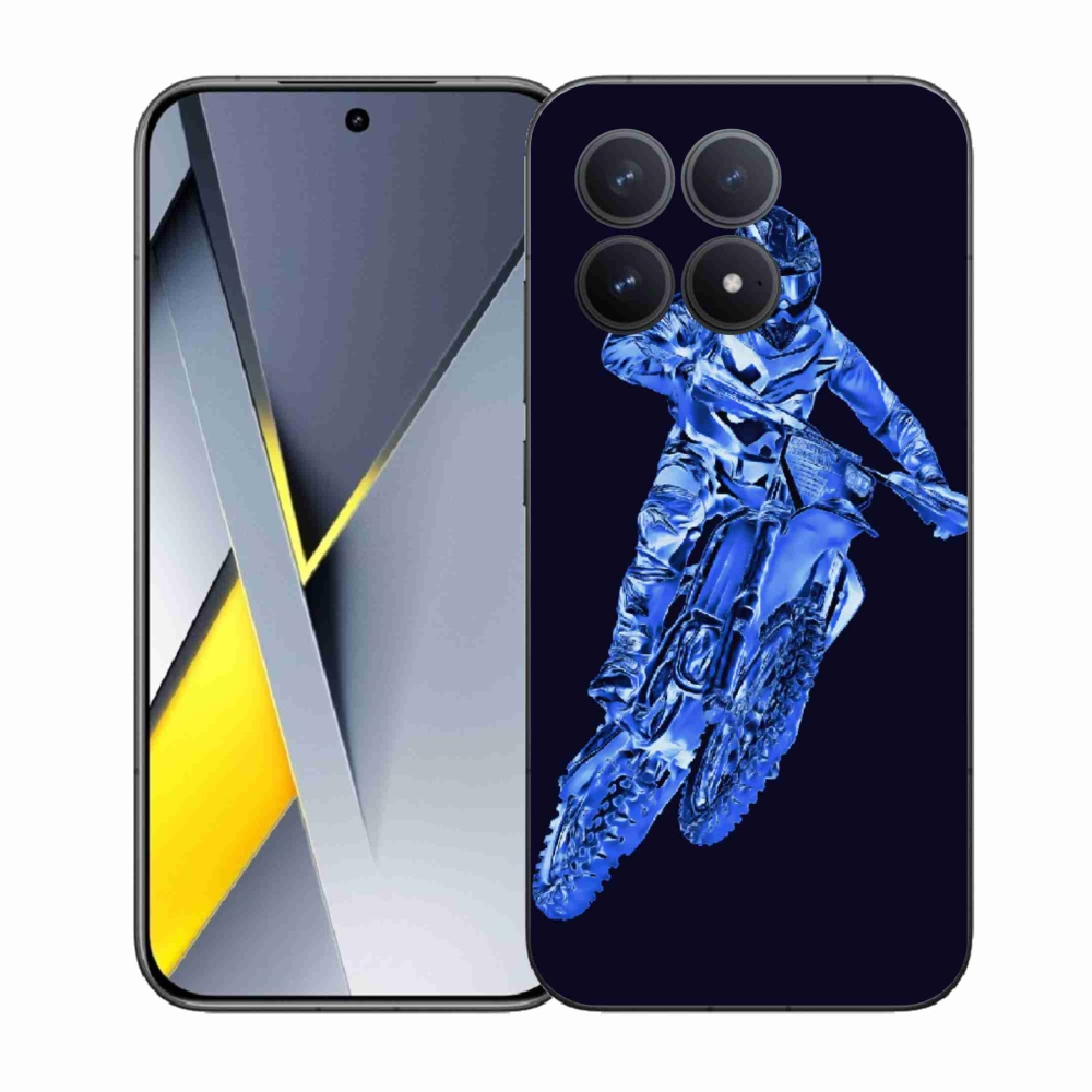 Gelový kryt mmCase na Xiaomi Poco F8 Pro - motocross 1