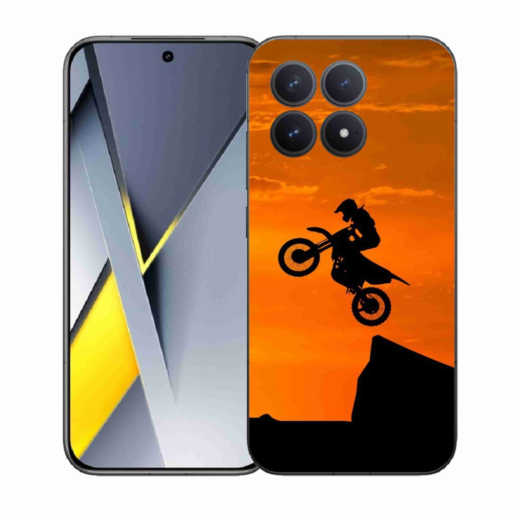 Gelový kryt mmCase na Xiaomi Poco F8 Pro - motocross