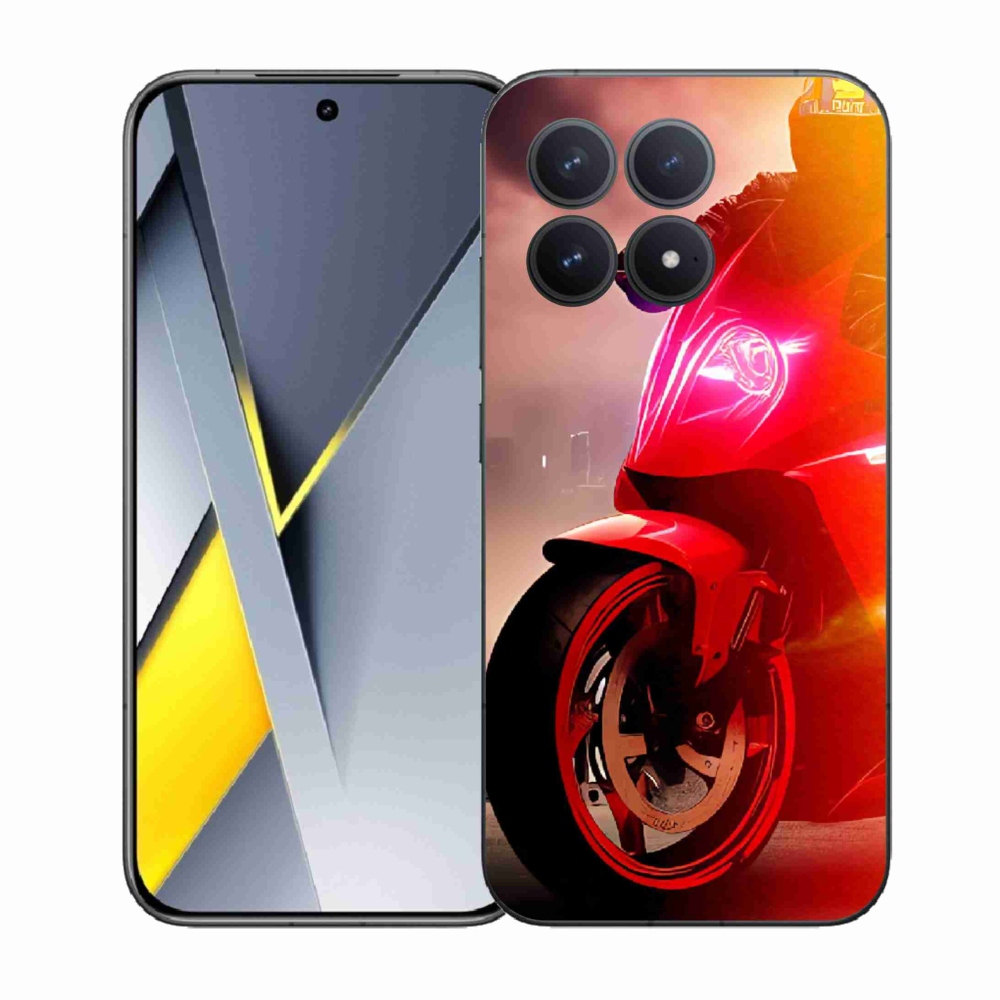 Gelový kryt mmCase na Xiaomi Poco F8 Pro - motorka