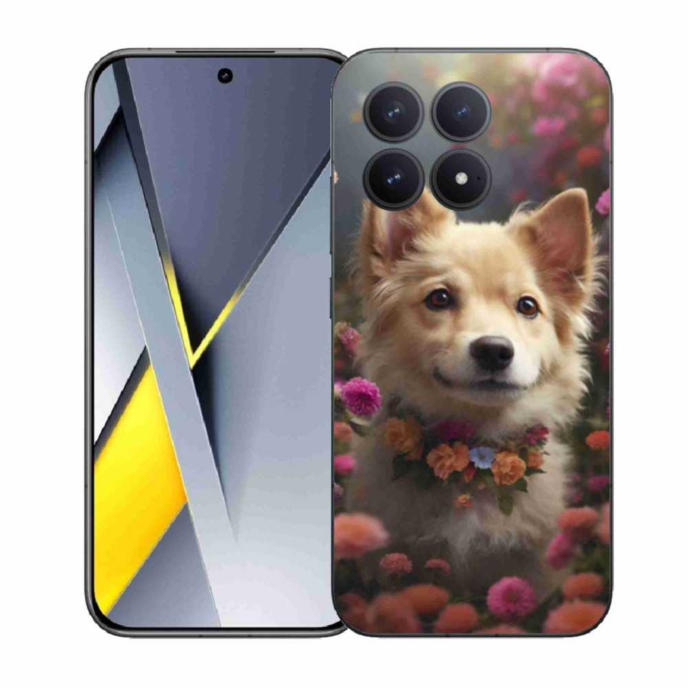 Gelový kryt mmCase na Xiaomi Poco F8 Pro - německý špic