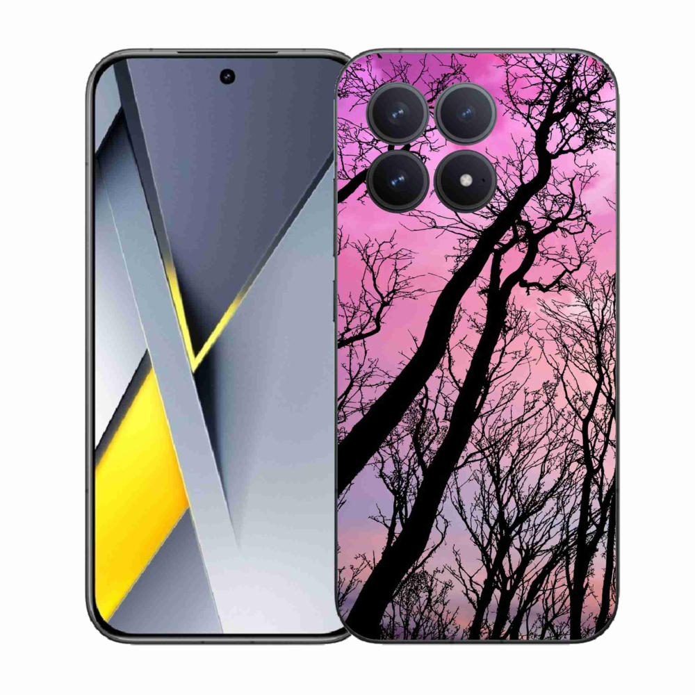 Gelový kryt mmCase na Xiaomi Poco F8 Pro - opadané stromy