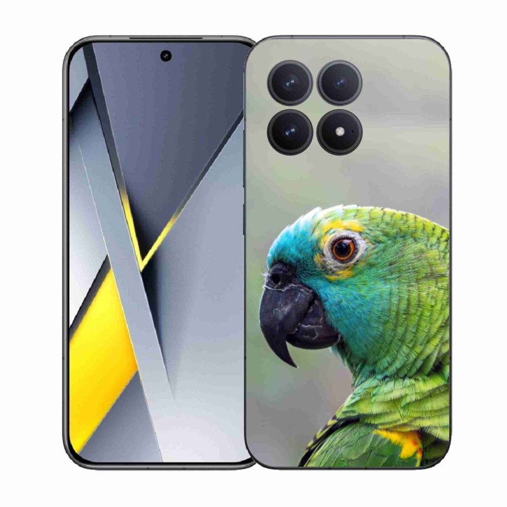 Gelový kryt mmCase na Xiaomi Poco F8 Pro - papoušek amazoňan