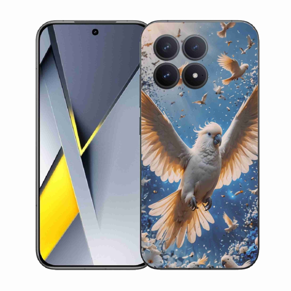 Gelový kryt mmCase na Xiaomi Poco F8 Pro - papoušek kakadu