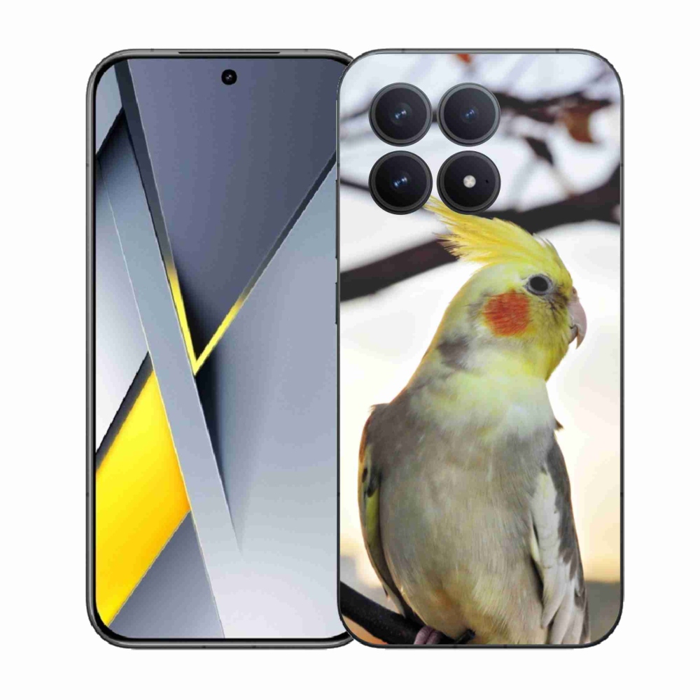 Gelový kryt mmCase na Xiaomi Poco F8 Pro - papoušek korela