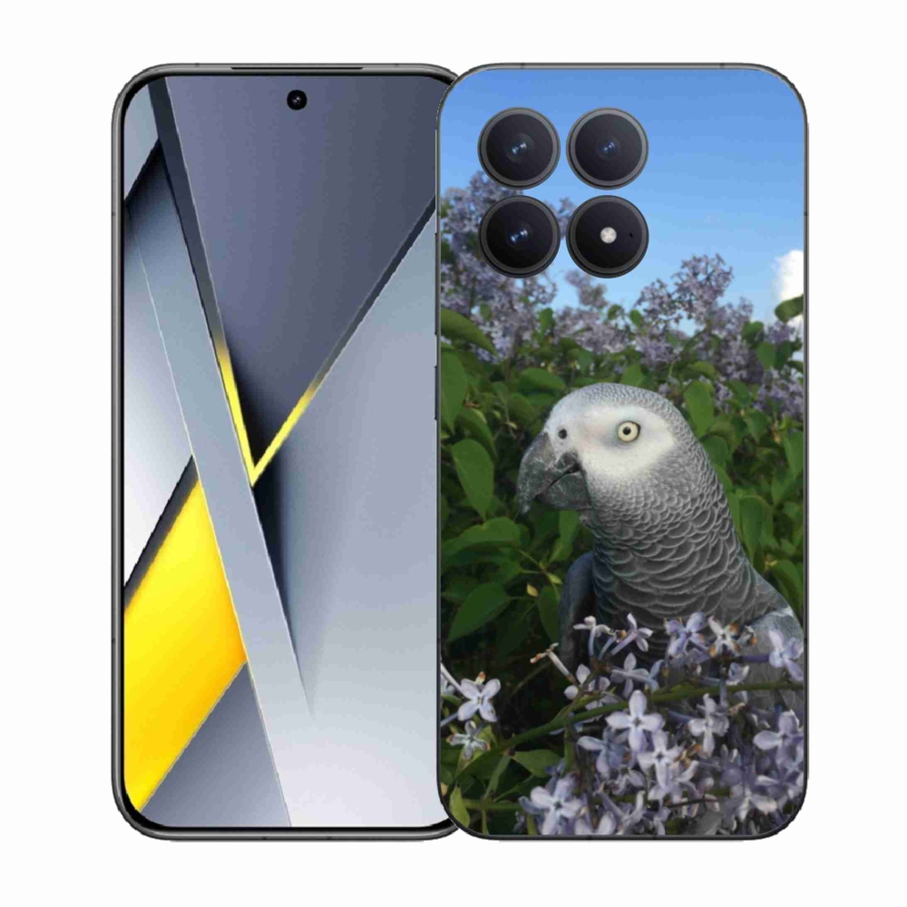 Gelový kryt mmCase na Xiaomi Poco F8 Pro - papoušek žako