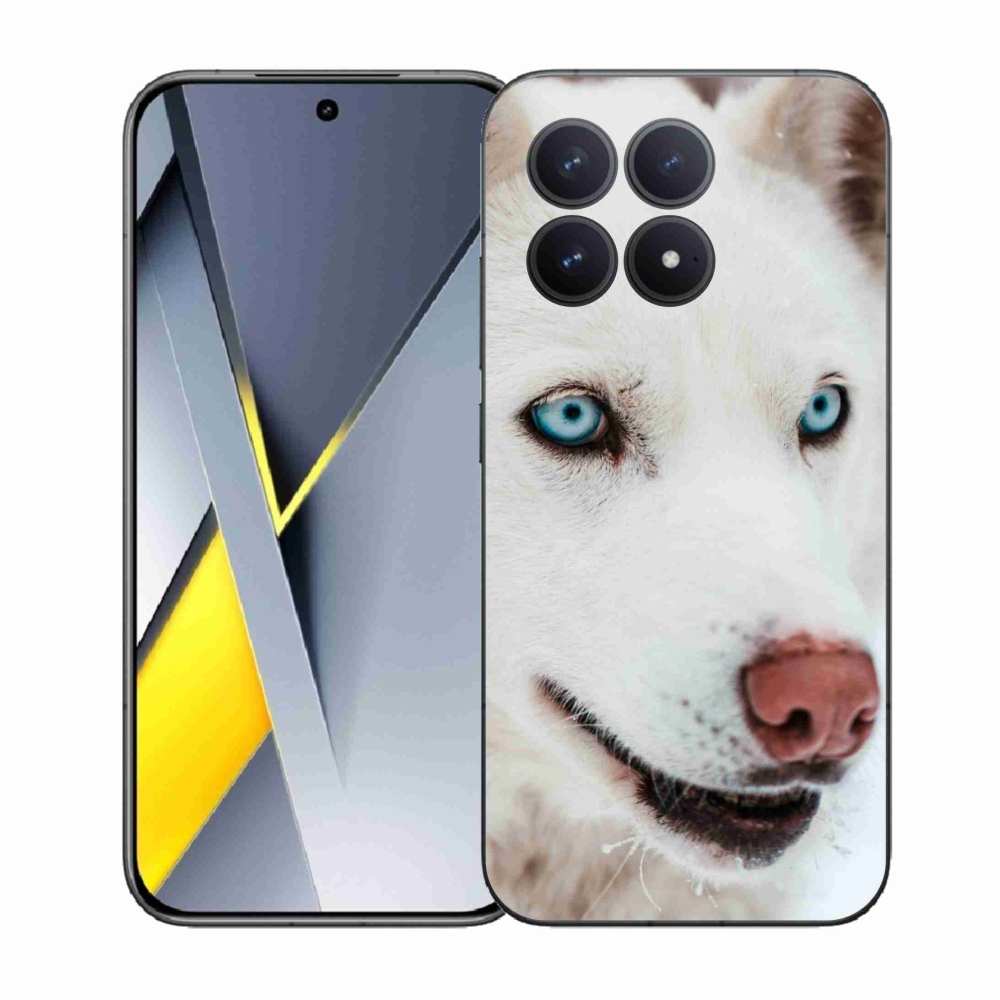 Gelový kryt mmCase na Xiaomi Poco F8 Pro - psí pohled