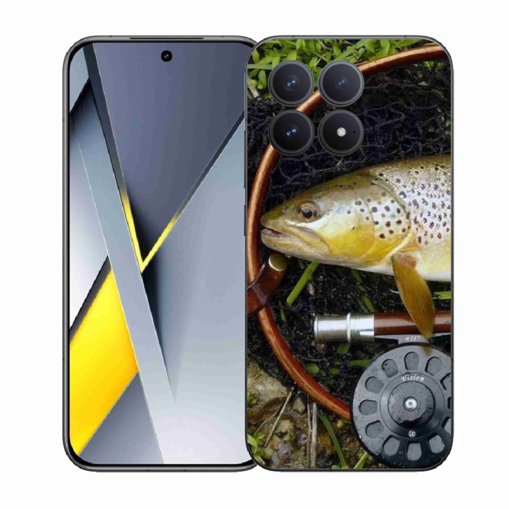 Gelový kryt mmCase na Xiaomi Poco F8 Pro - pstruh 2