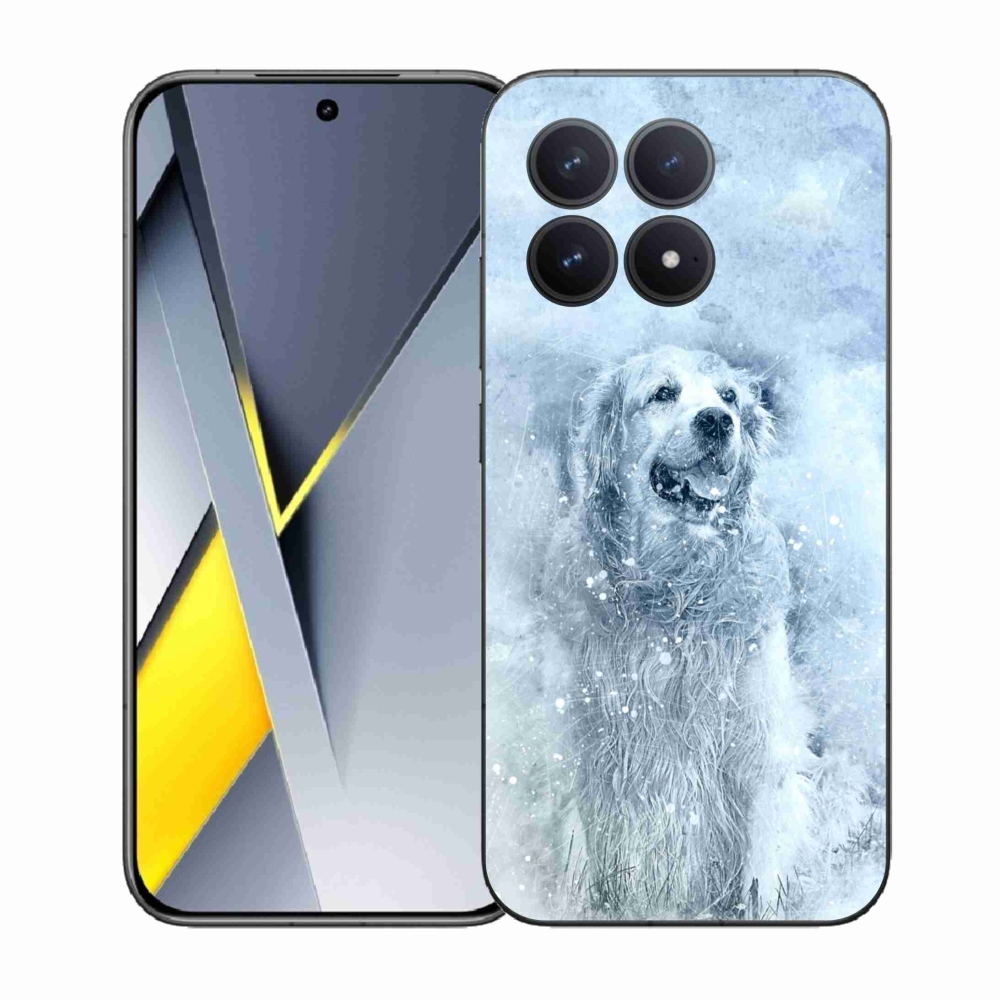 Gelový kryt mmCase na Xiaomi Poco F8 Pro - retrívr