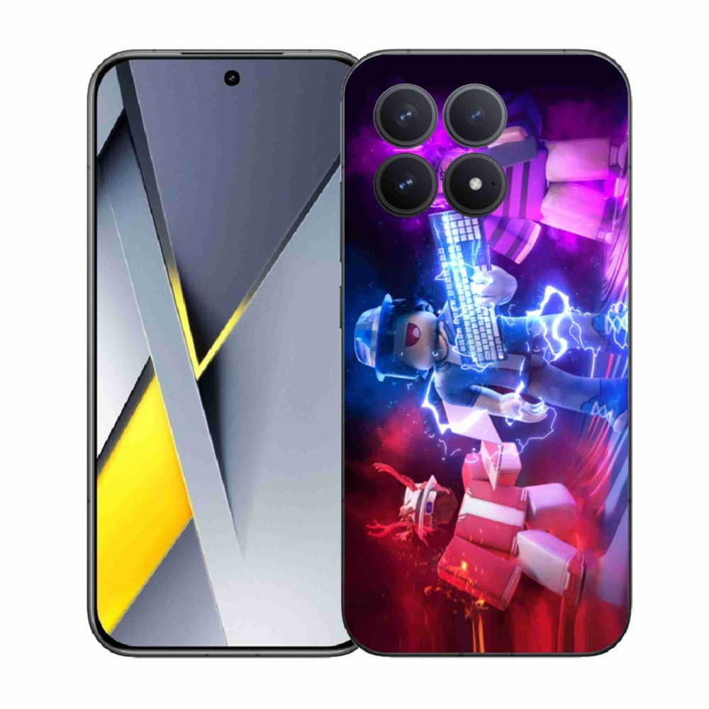 Gelový kryt mmCase na Xiaomi Poco F8 Pro - roblox