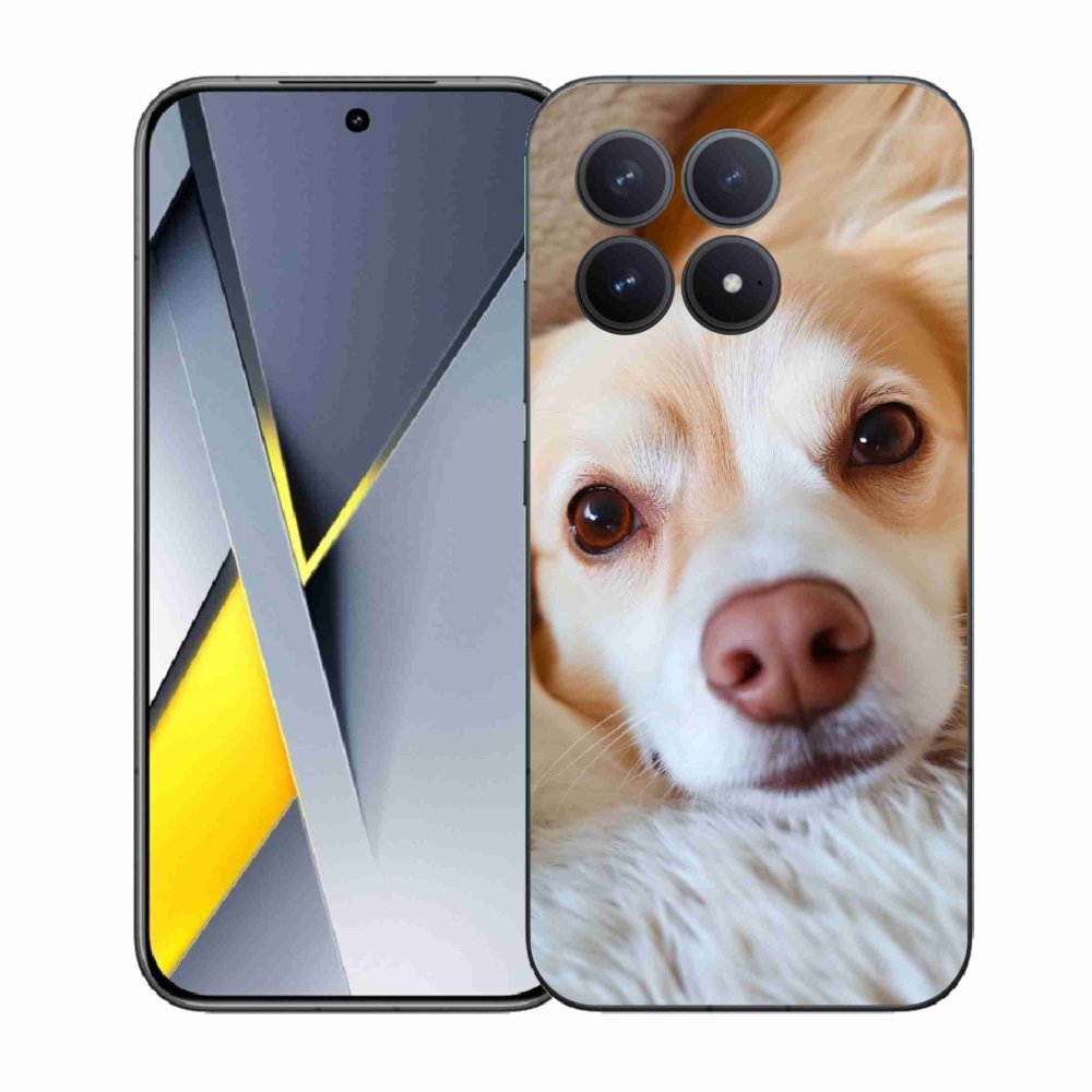 Gelový kryt mmCase na Xiaomi Poco F8 Pro - Roztomilá čivava