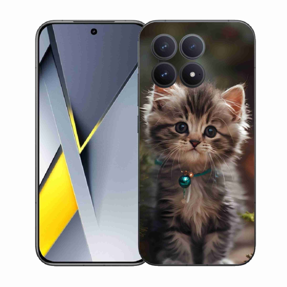 Gelový kryt mmCase na Xiaomi Poco F8 Pro - roztomilé kotě 11