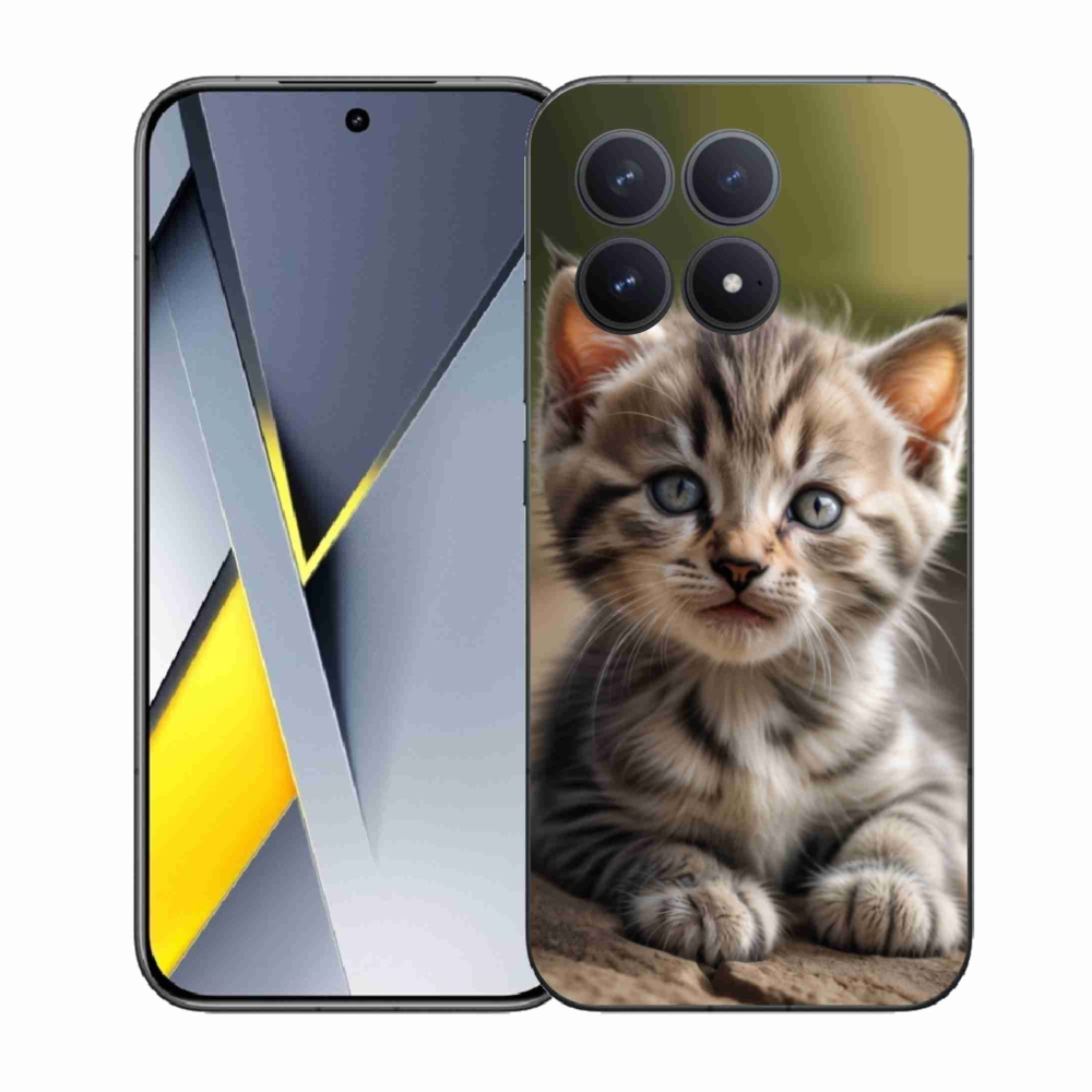 Gelový kryt mmCase na Xiaomi Poco F8 Pro - roztomilé kotě 9