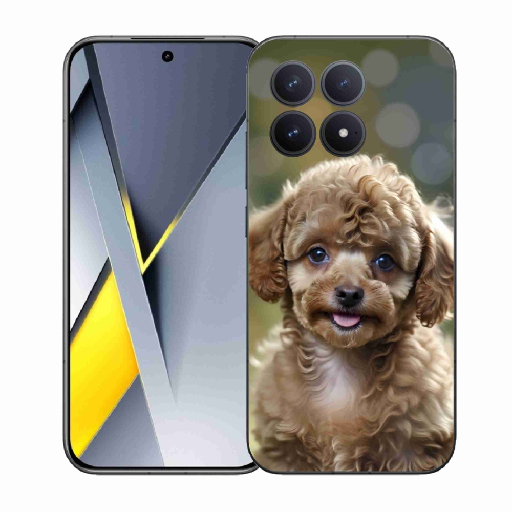 Gelový kryt mmCase na Xiaomi Poco F8 Pro - roztomilý pudl