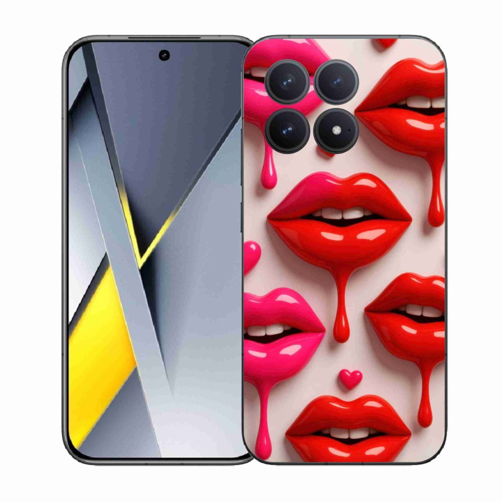 Gelový kryt mmCase na Xiaomi Poco F8 Pro - rty 2