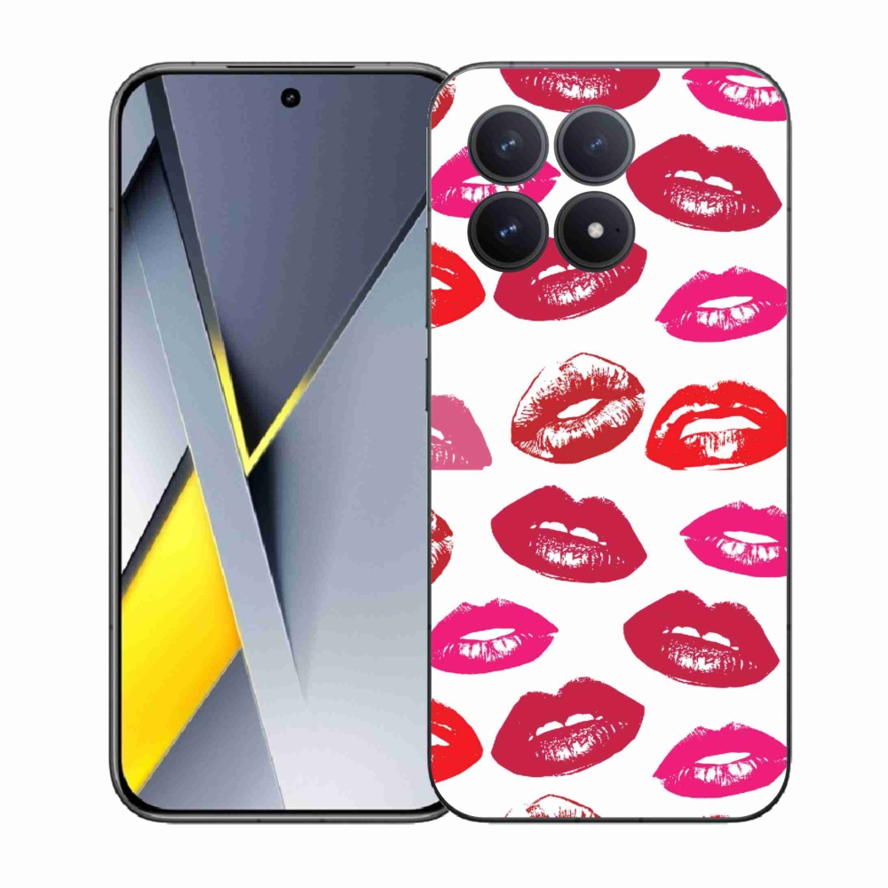 Gelový kryt mmCase na Xiaomi Poco F8 Pro - rty