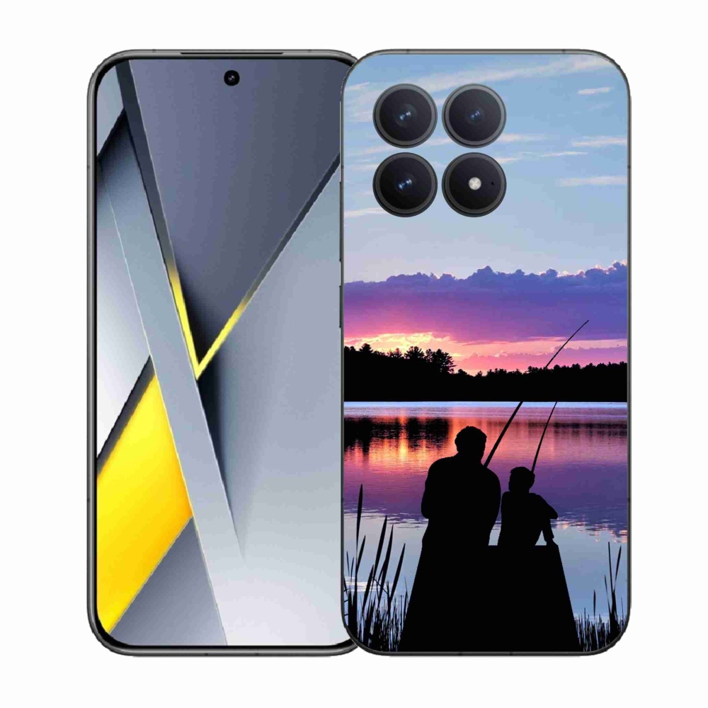 Gelový kryt mmCase na Xiaomi Poco F8 Pro - rybaření 2