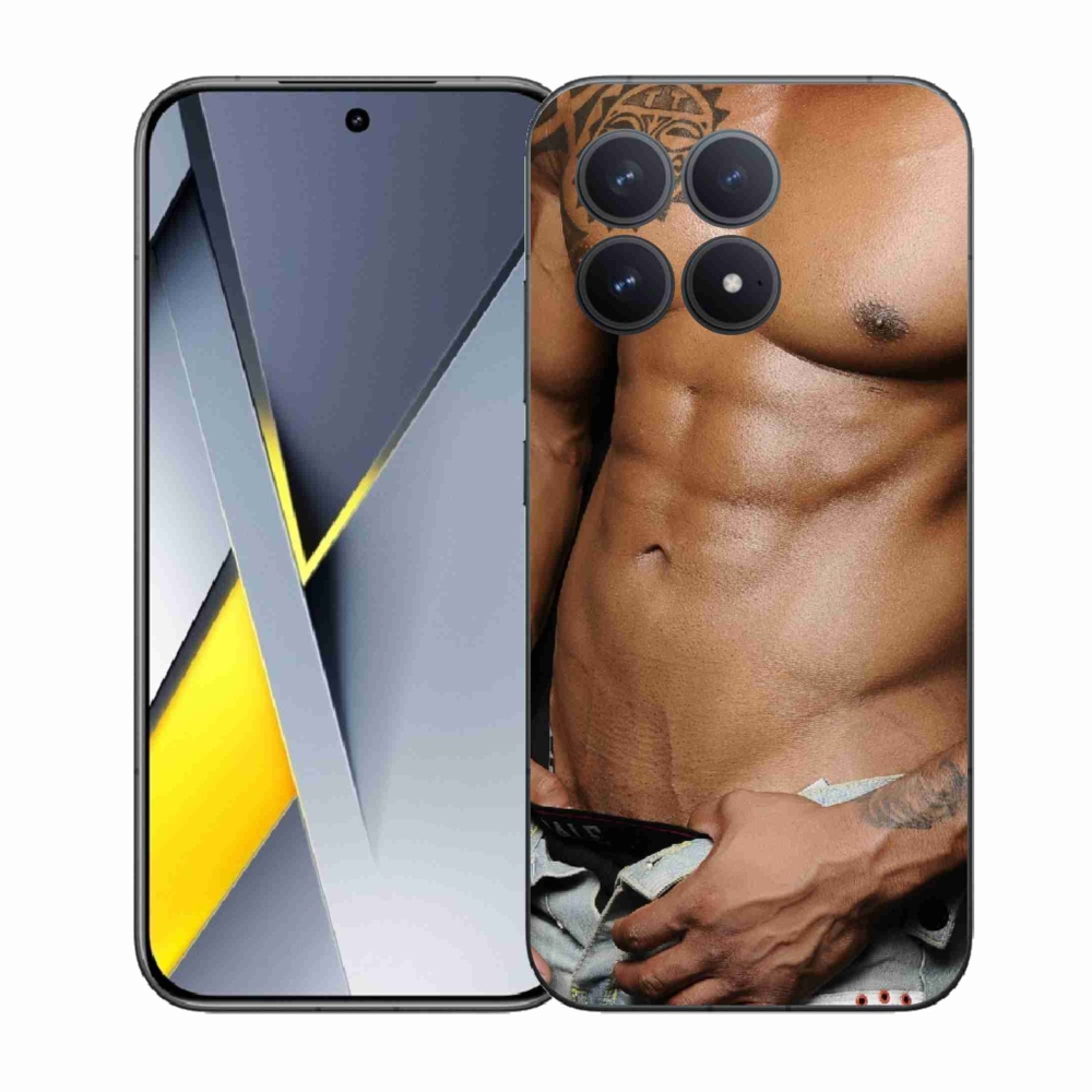Gelový kryt mmCase na Xiaomi Poco F8 Pro - sexy muž