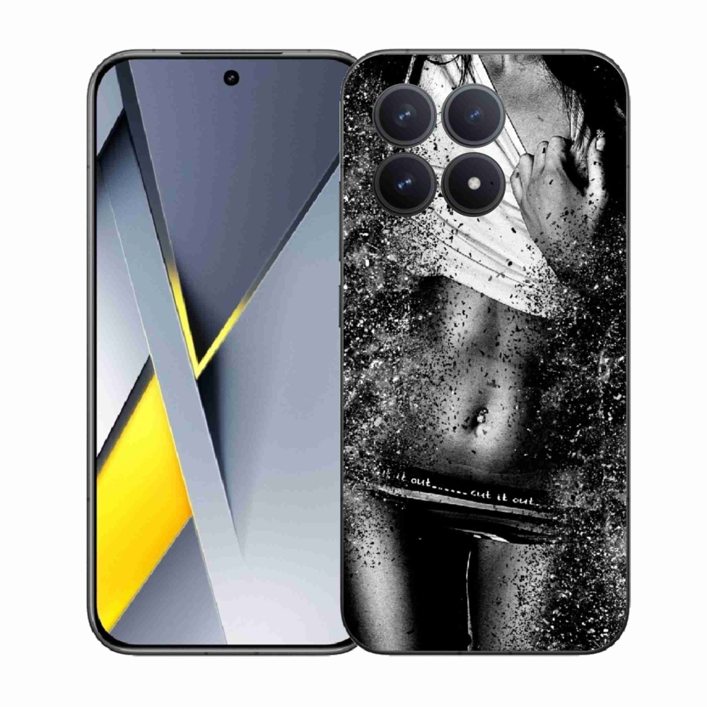 Gelový kryt mmCase na Xiaomi Poco F8 Pro - sexy žena 1