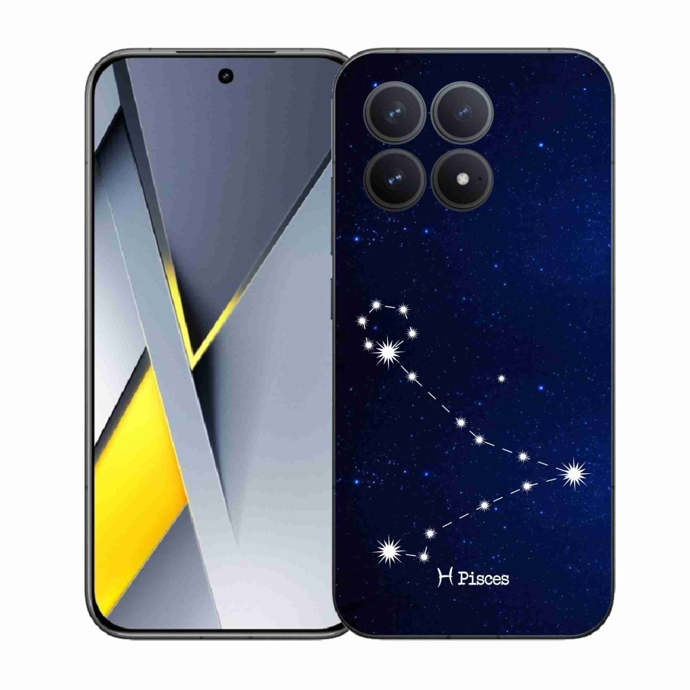 Gelový kryt mmCase na Xiaomi Poco F8 Pro - souhvězdí Ryby