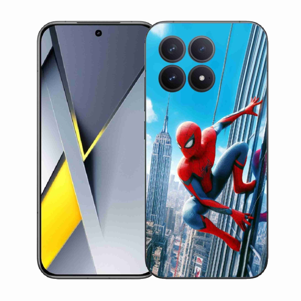 Gelový kryt mmCase na Xiaomi Poco F8 Pro - spiderman
