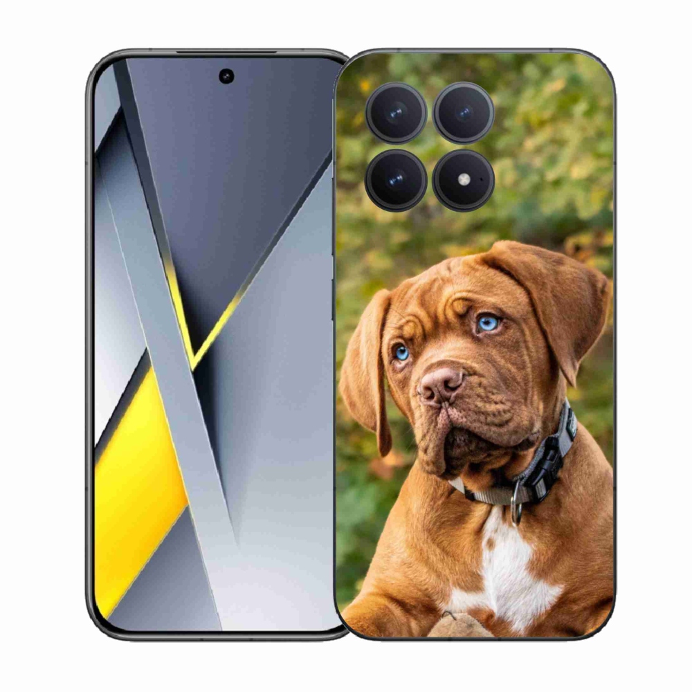 Gelový kryt mmCase na Xiaomi Poco F8 Pro - štěně 