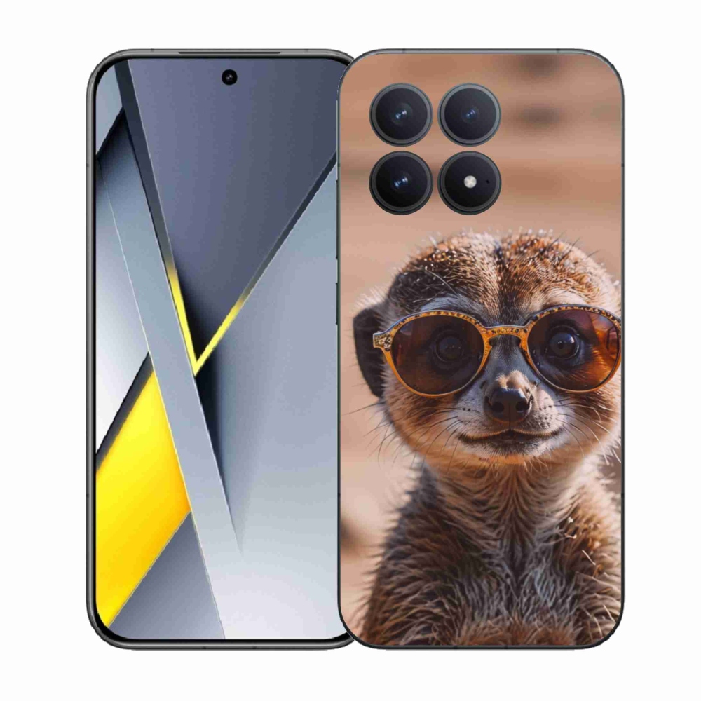 Gelový kryt mmCase na Xiaomi Poco F8 Pro - stylová surikata