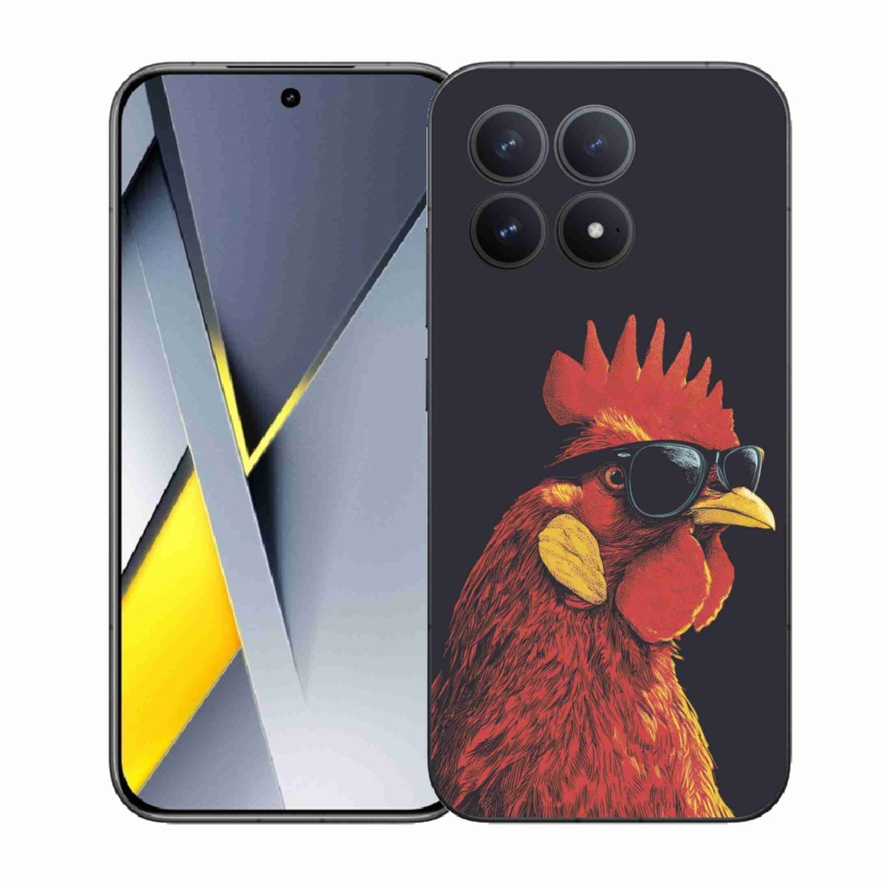 Gelový kryt mmCase na Xiaomi Poco F8 Pro - stylový kohout