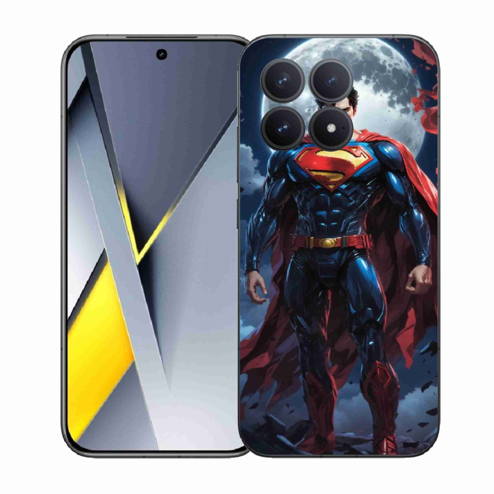 Gelový kryt mmCase na Xiaomi Poco F8 Pro - superman