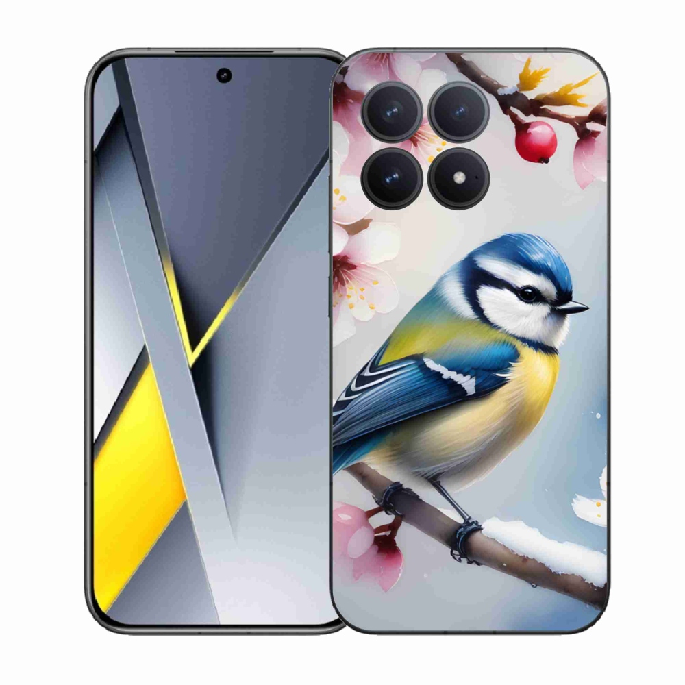 Gelový kryt mmCase na Xiaomi Poco F8 Pro - sýkorka