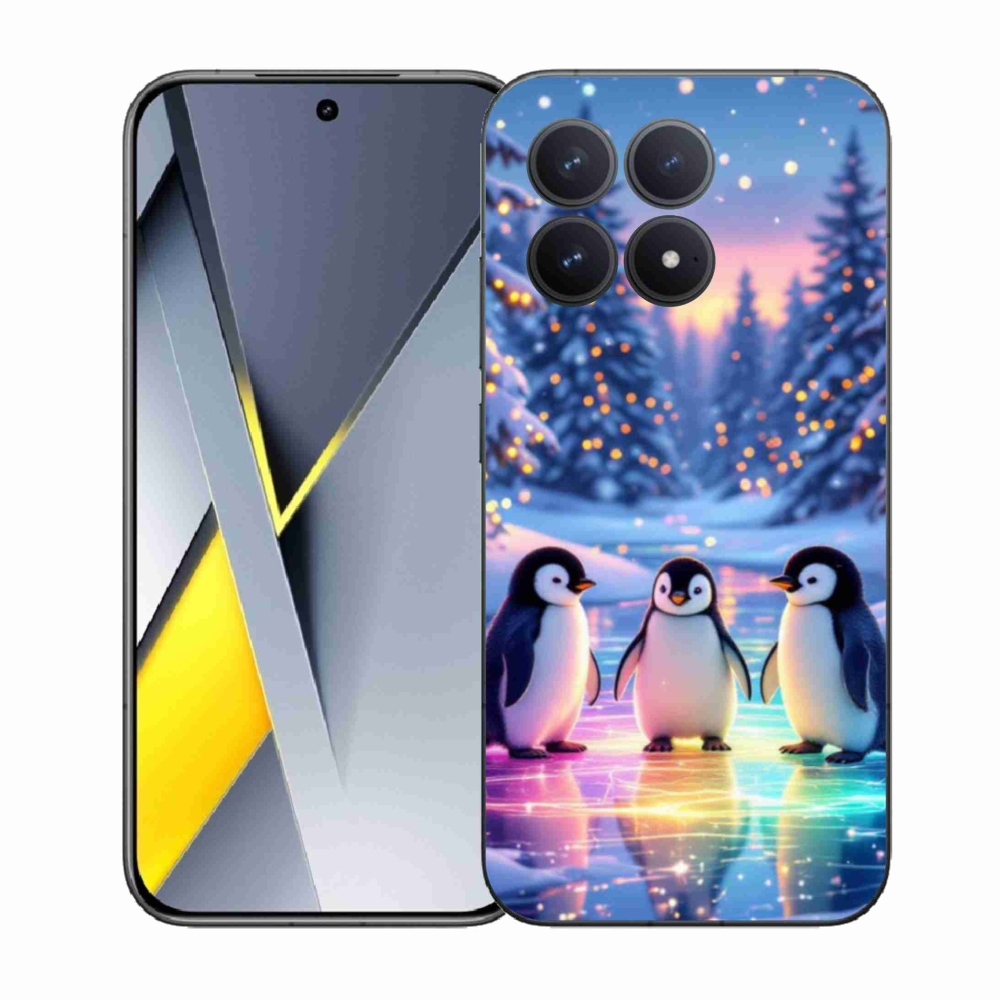 Gelový kryt mmCase na Xiaomi Poco F8 Pro - tučnáci