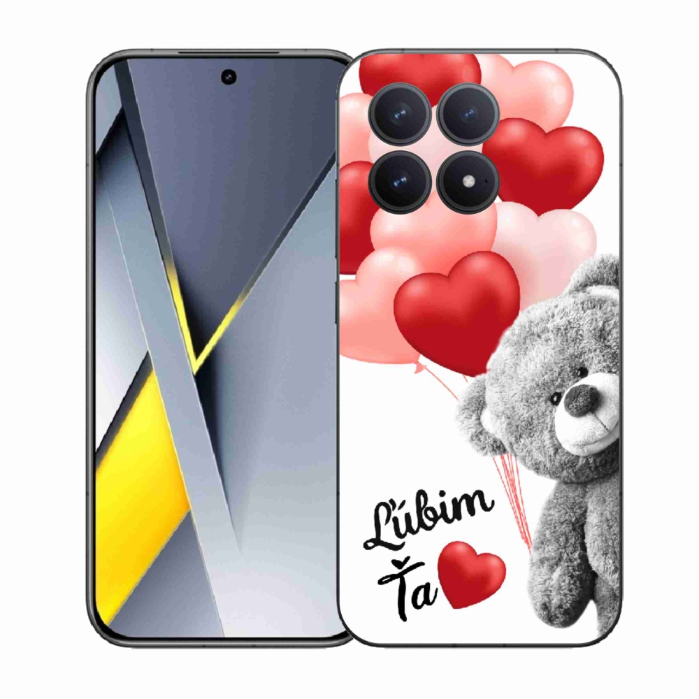 Gelový kryt mmCase na Xiaomi Poco F8 Pro - ľúbim ťa sk