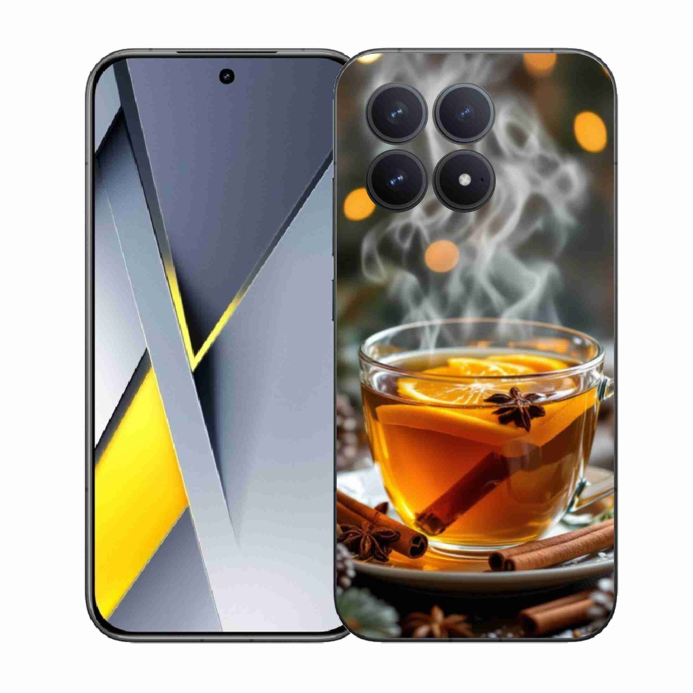 Gelový kryt mmCase na Xiaomi Poco F8 Pro - vánoční punč