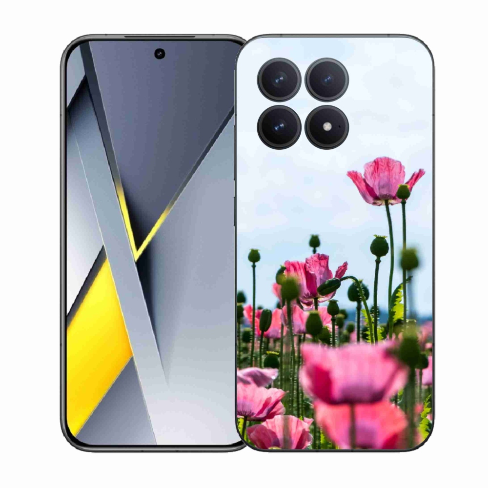 Gelový kryt mmCase na Xiaomi Poco F8 Pro - vlčí mák