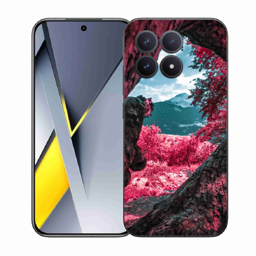 Gelový kryt mmCase na Xiaomi Poco F8 Pro - výhled na hory