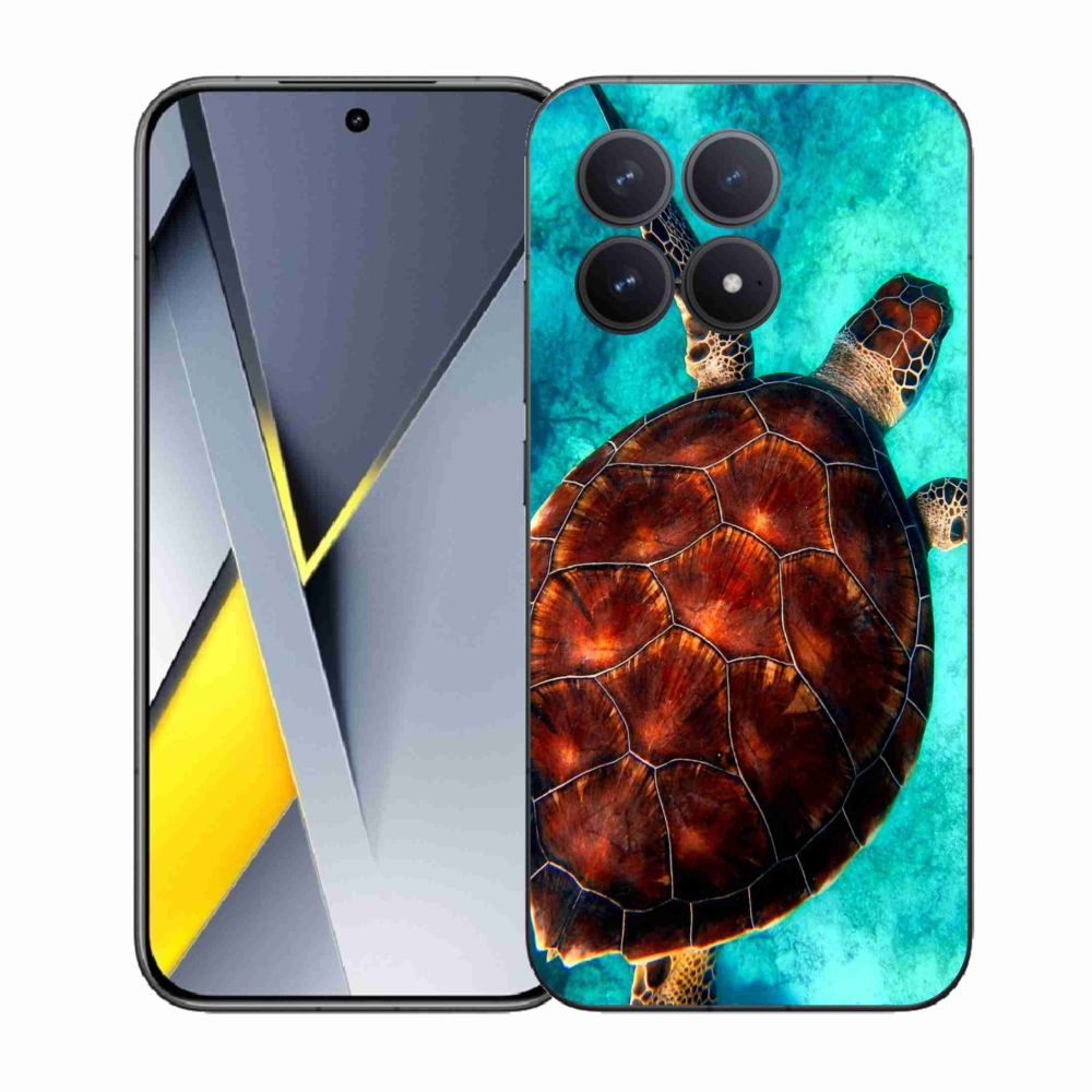 Gelový kryt mmCase na Xiaomi Poco F8 Pro - želva